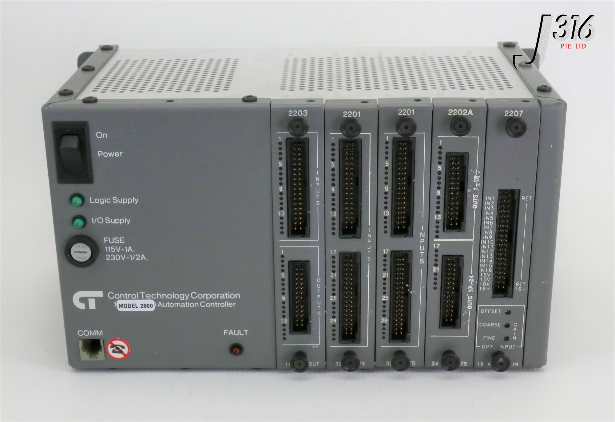 21676 CTRL TECHNOLOGY 2600 AUTOMATION CTLR W/ 2203 2600XM | eBay